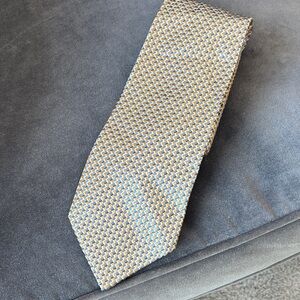 Charvet Beige and Light Blue Men's Tie